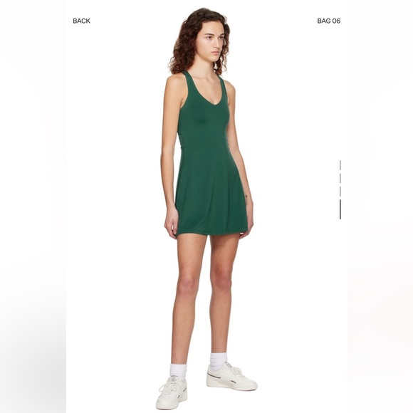 Girlfriend Collective Green Lola Dress - Picture 4 of 4